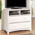 OMNUS Media Chest in White Finish